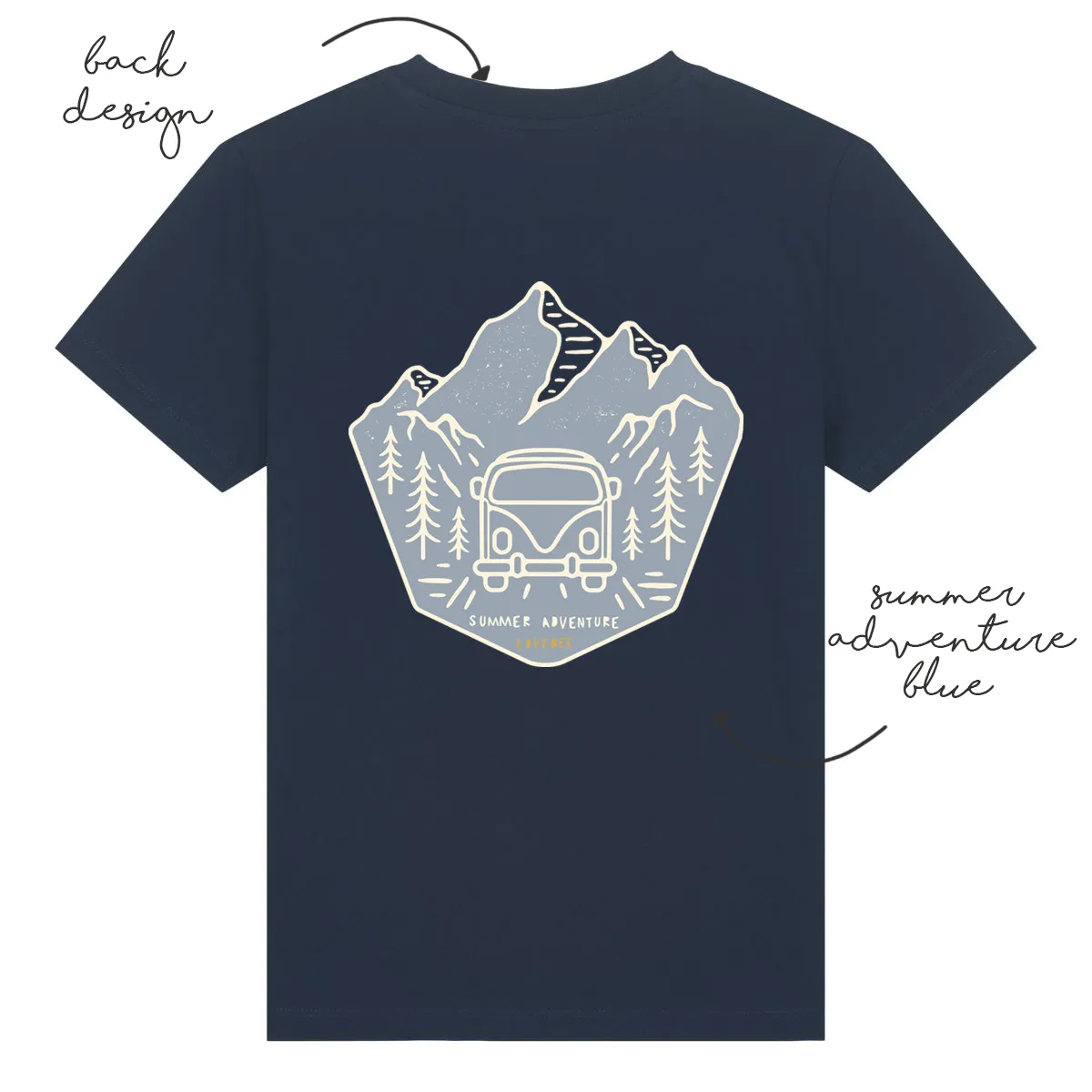 LoveBee T-Shirts | Summer Adventure | Navy