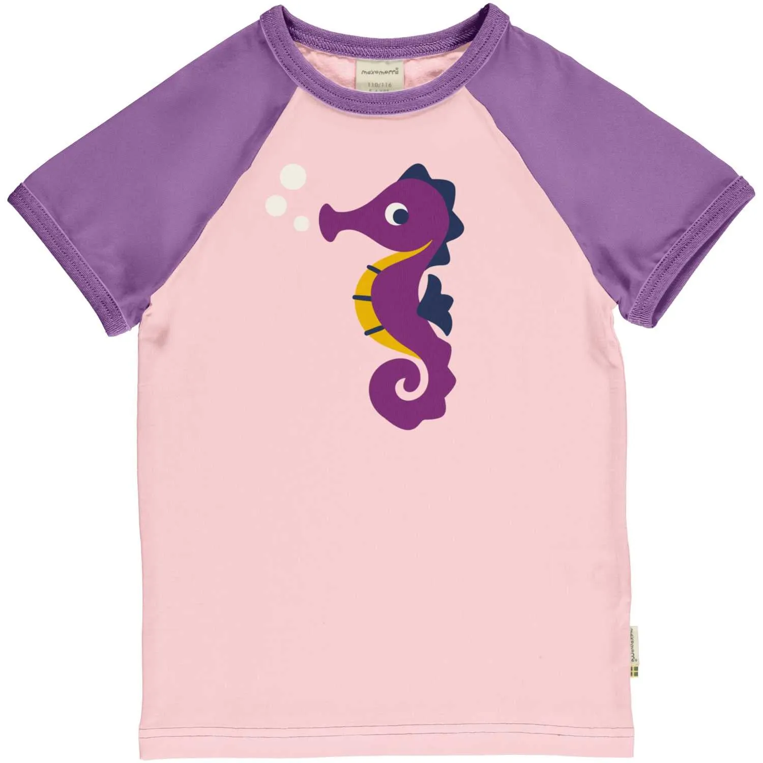Maxomorra Seahorse Raglan Top Dxs2414-Sxs2411