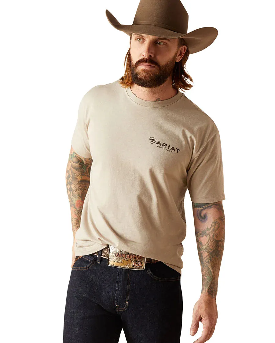 Men's Ariat Zuni Flag T-Shirt | 10047888