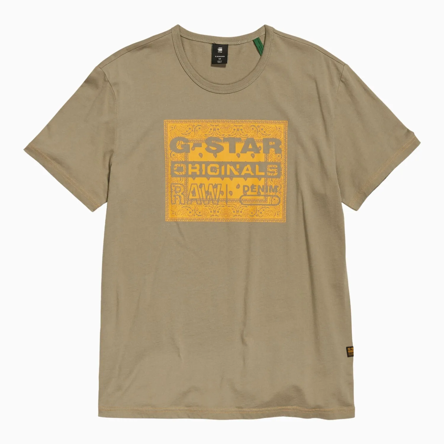 Men's Bandana R T Crew Neck T Shirt