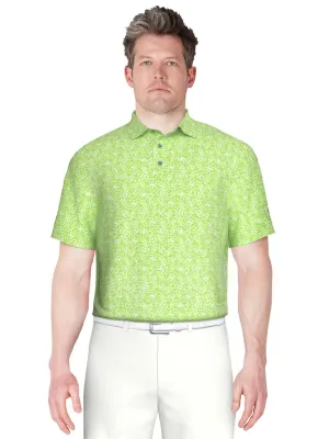 Men's Stretch Performance Confetti Geo Print Polo