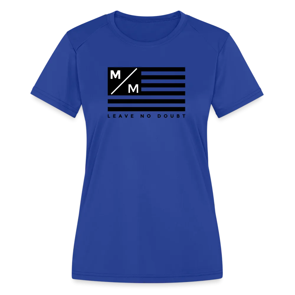 MM Flag- Women's Moisture Wicking Performance T-Shirt