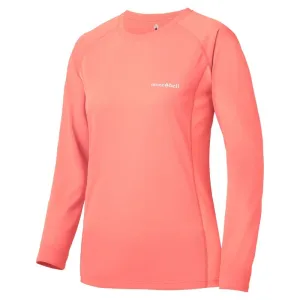 Montbell Women's Cool Long Sleeve T - Outdoor Hiking Trekking Firstlayer