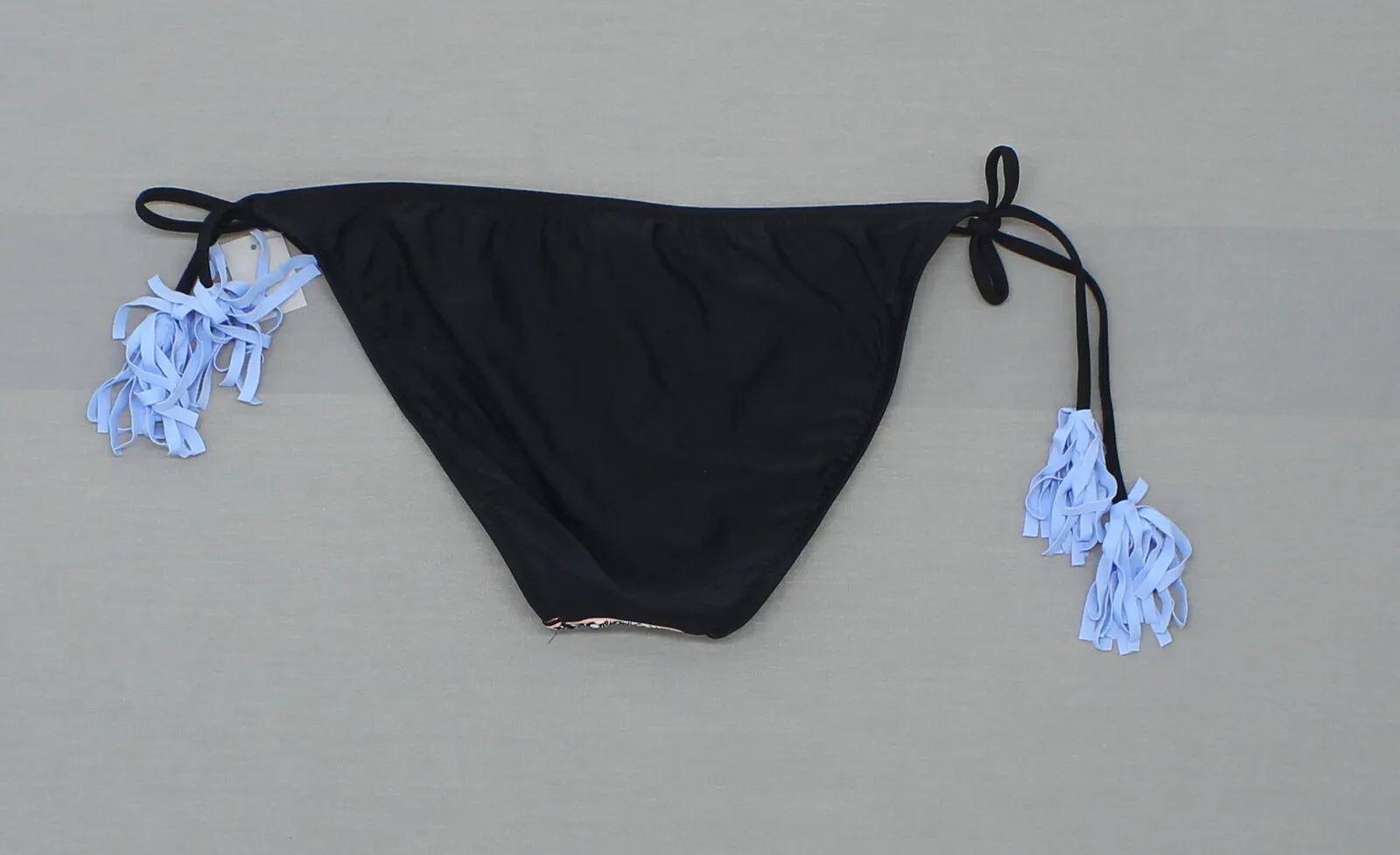 Mossimo Women's Tie Side Bikini Swim Bottom Blue Medium