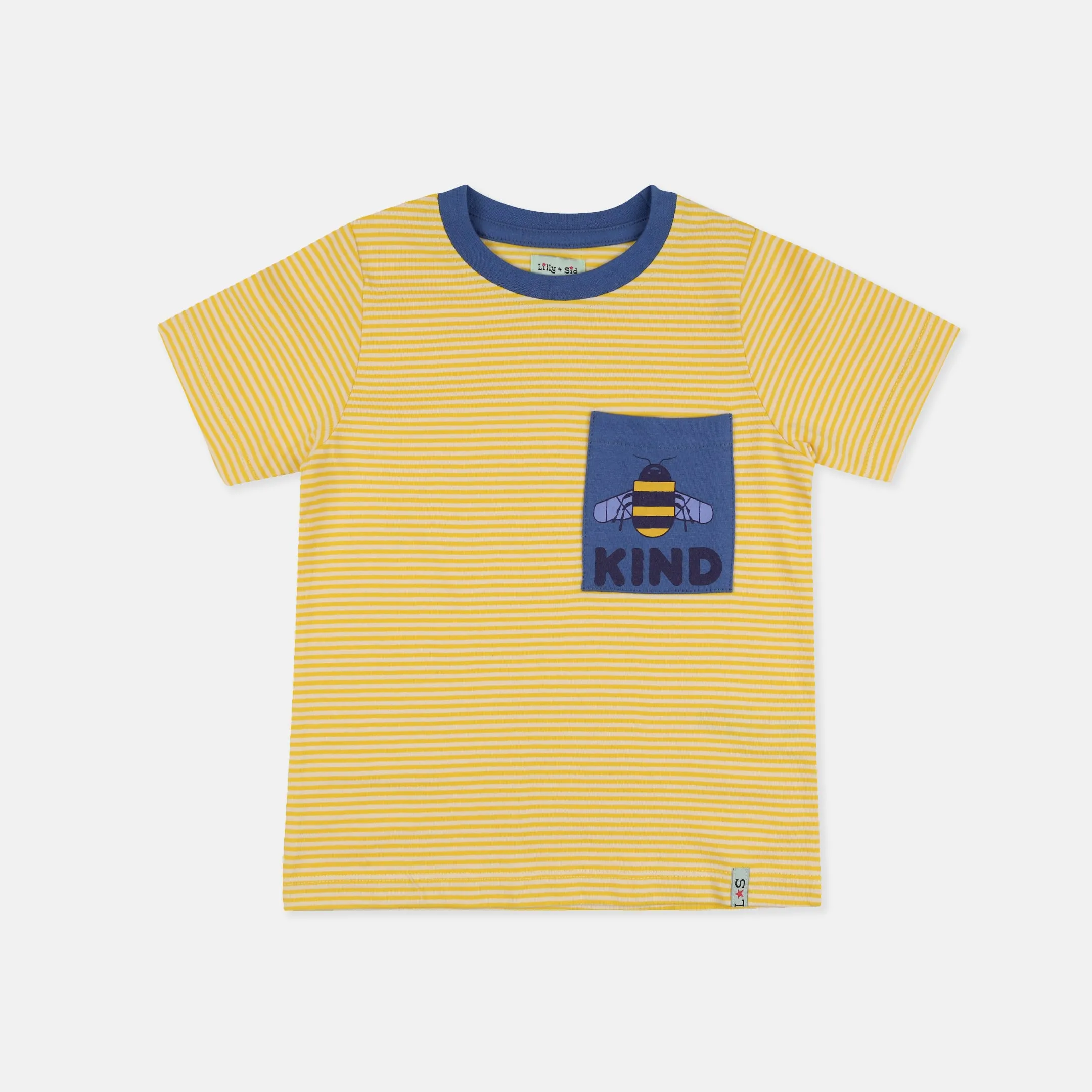 Multicoloured Bugs And Stripe Print T-Shirt - 2 Pack