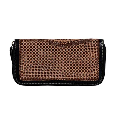 Myra Spirit of the Herd Hand-Tooled Wallet