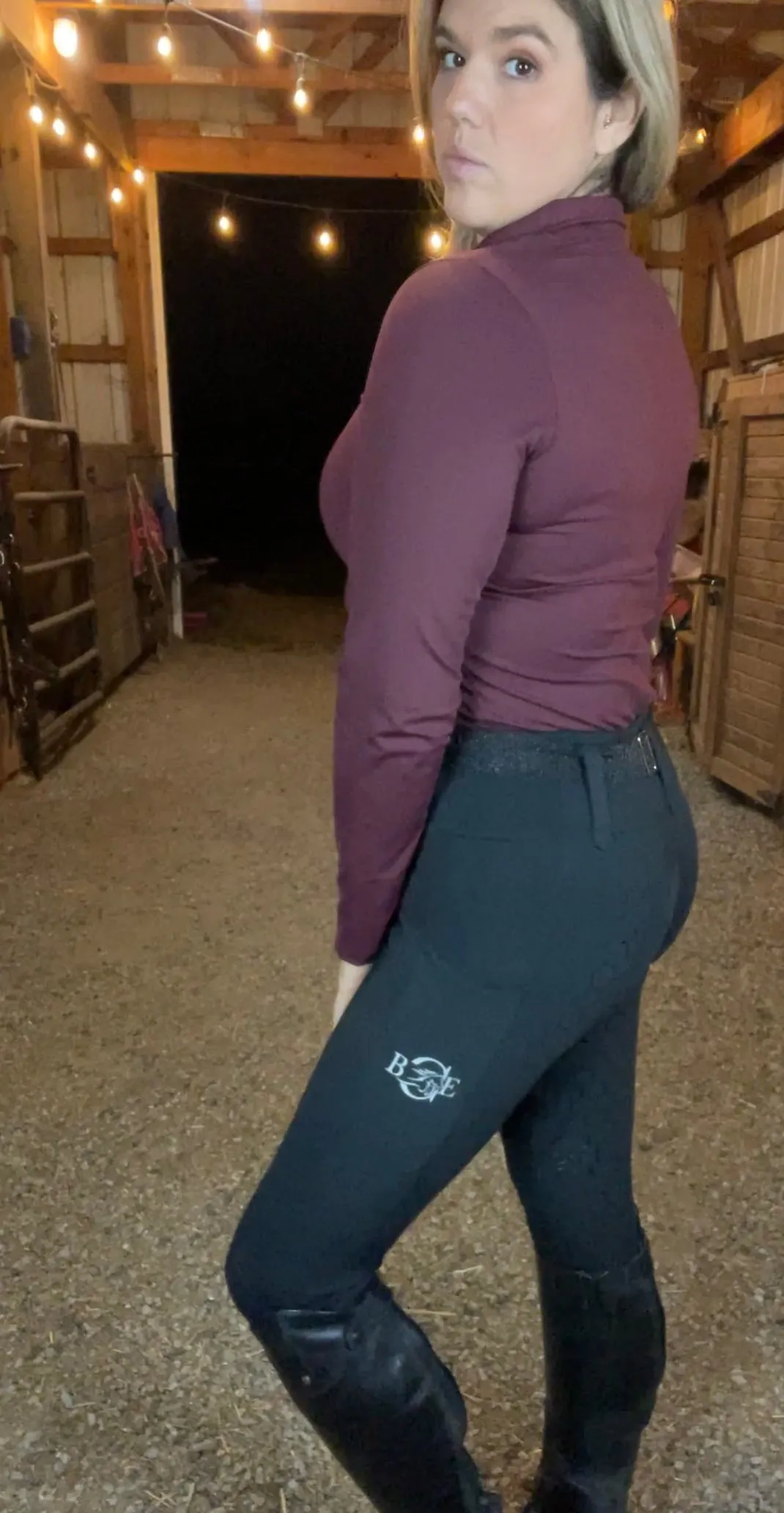 Natalie 1/4 Zip, Rosewood - Long Sleeve