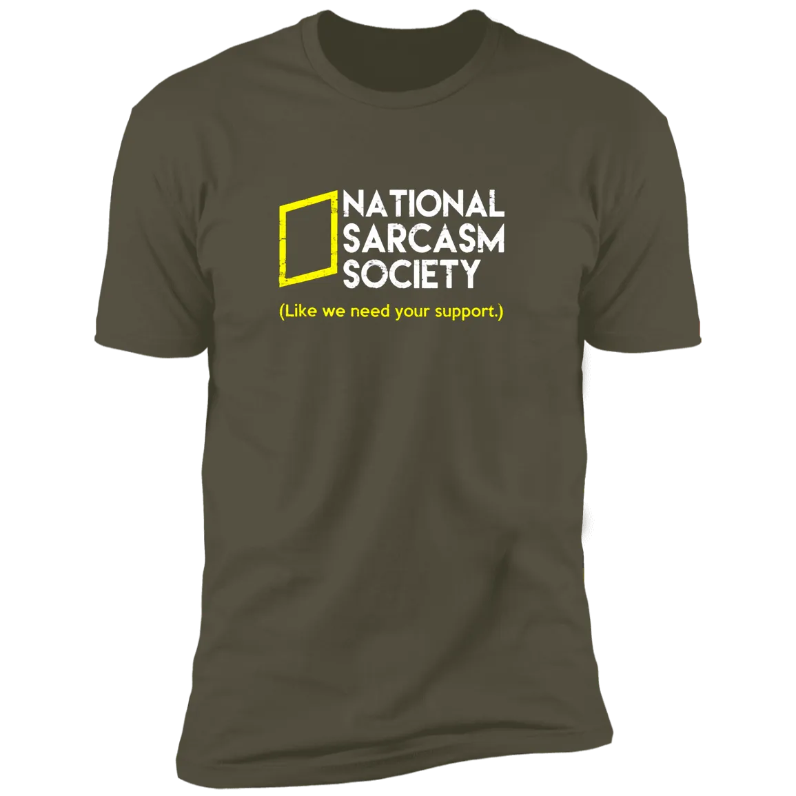 National Sarcasm Premium Short Sleeve Tee
