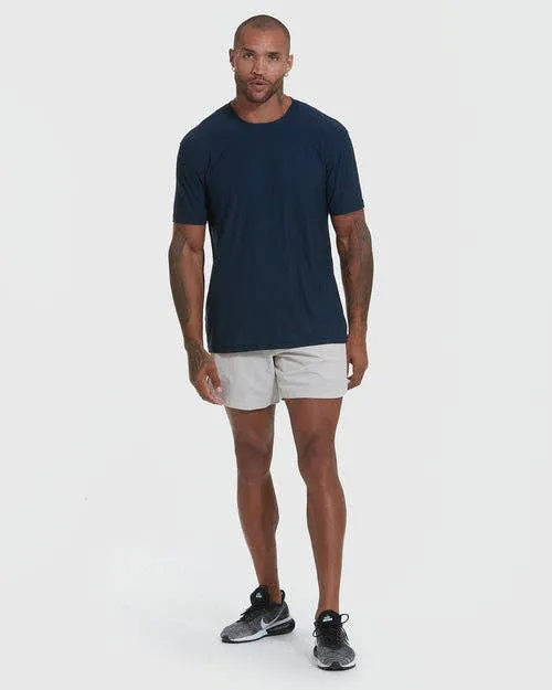 Navy Short Sleeve Crew Neck T-Shirt