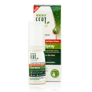 Neat Feat Antibacterial Foot Spray 50ml For Nail Fungus and Athletes Foot