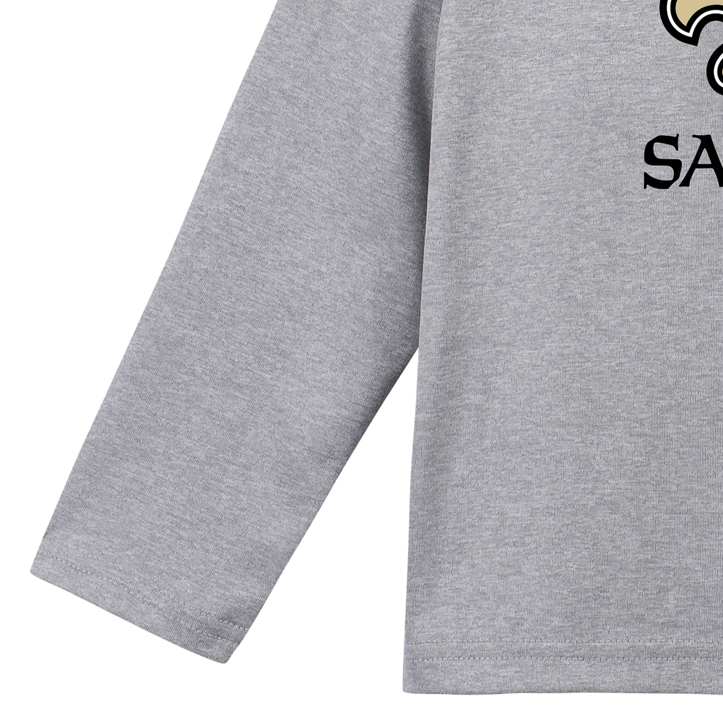 New Orleans Saints Boys Long Sleeve Tee Shirt