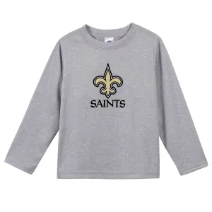 New Orleans Saints Boys Long Sleeve Tee Shirt