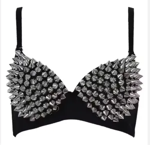 Newest Sexy Lingerie Sexy Women's Rhinestone Cover Bra Top Silver Plunge Wire Free Bralete Fashion Sequined Cover Top Silver & Black sz XL