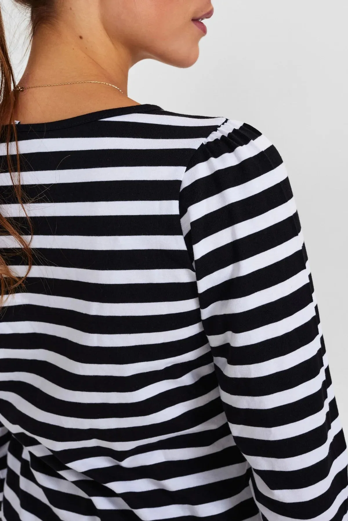 Numph NUDAIMI Long Sleeve T-SHIRT -Bright White