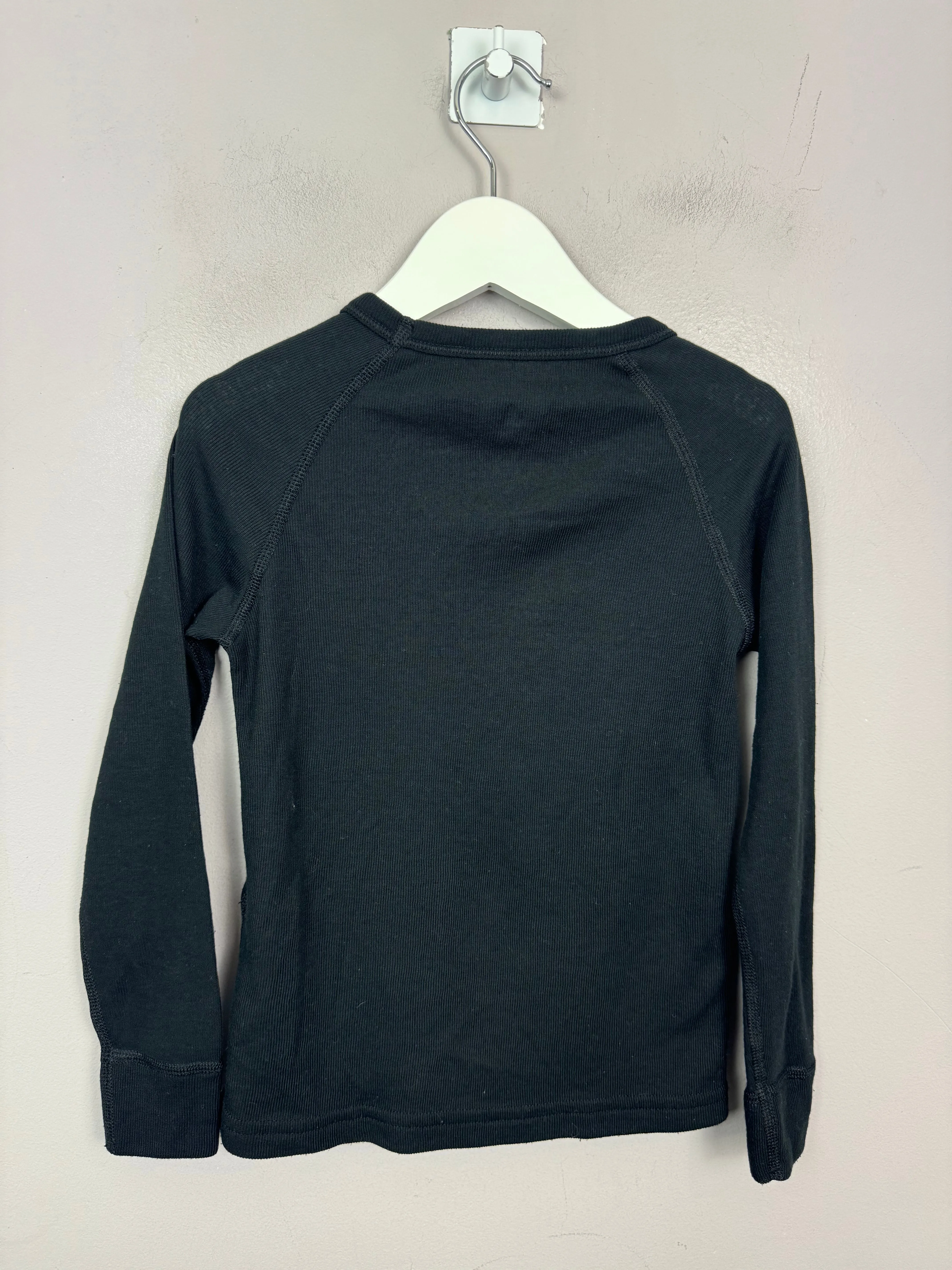 Odlo Black Active Warm Base Layer Top 6y