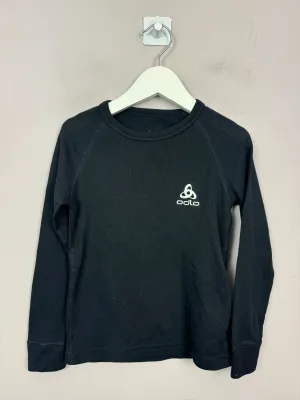 Odlo Black Active Warm Base Layer Top 6y
