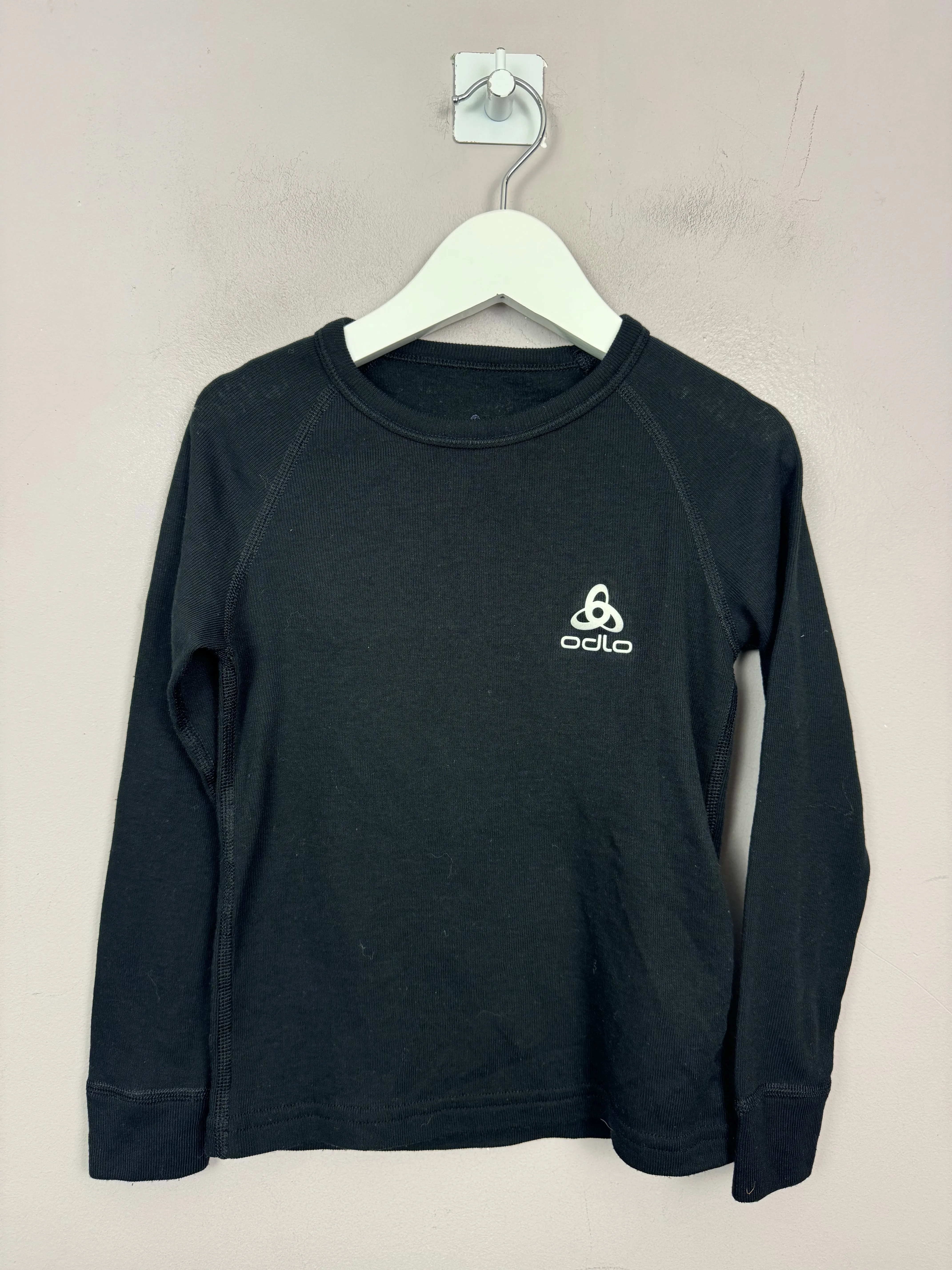 Odlo Black Active Warm Base Layer Top 6y