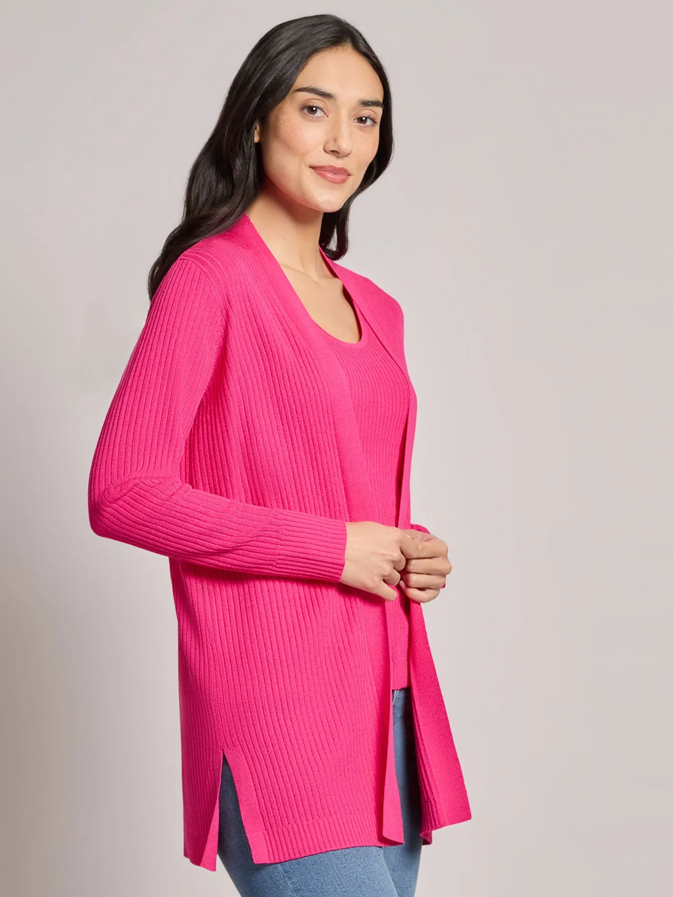 Open Front Sutton Cardigan