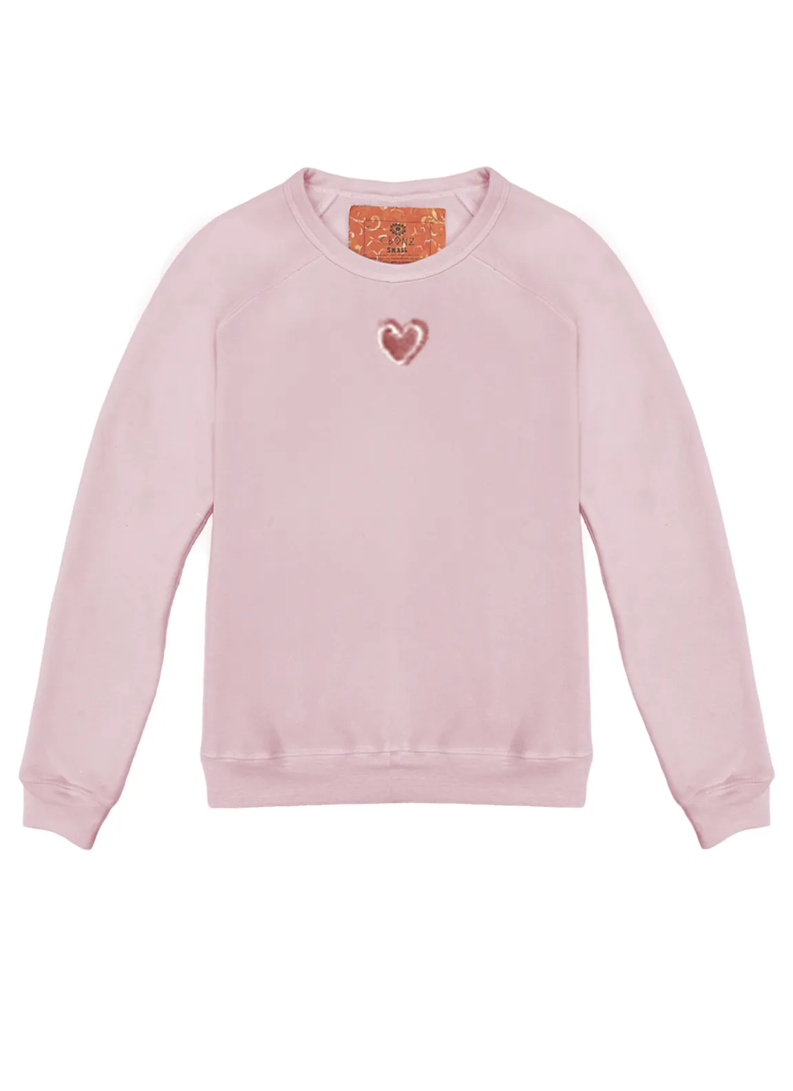 Open Hearted Classic Women's Crewneck Pullover