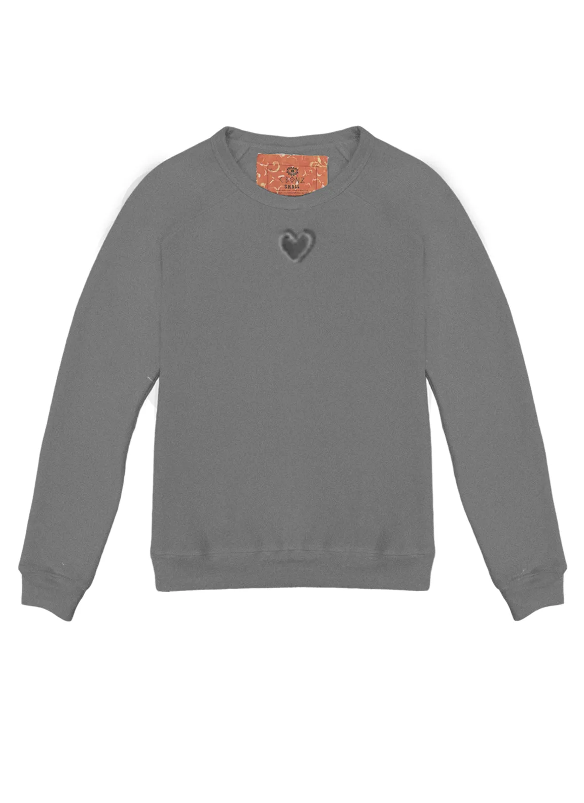 Open Hearted Classic Women's Crewneck Pullover