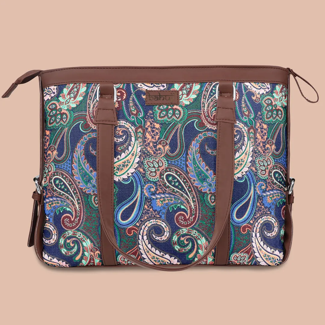 Paisley Pattern Women's Office HandBag