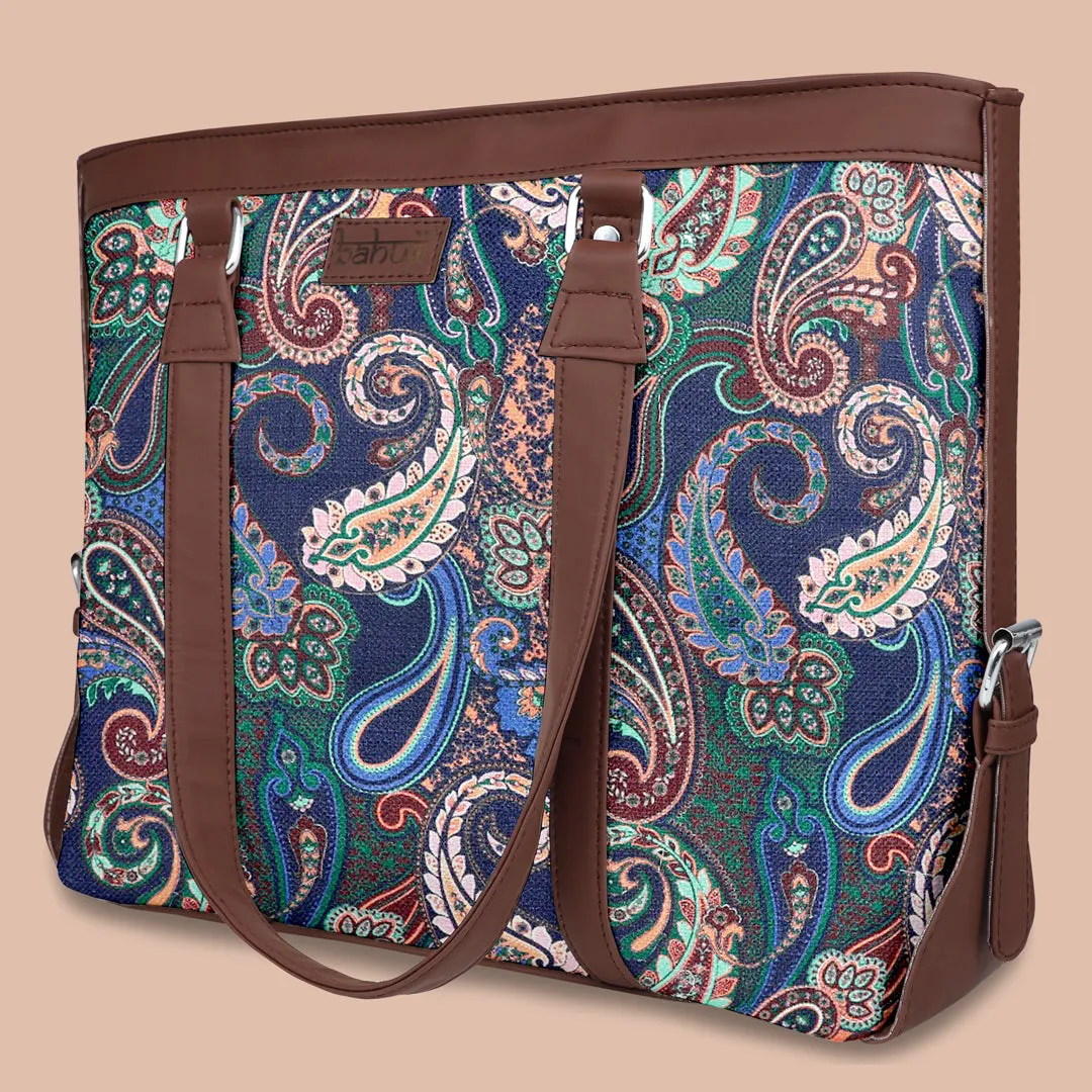 Paisley Pattern Women's Office HandBag