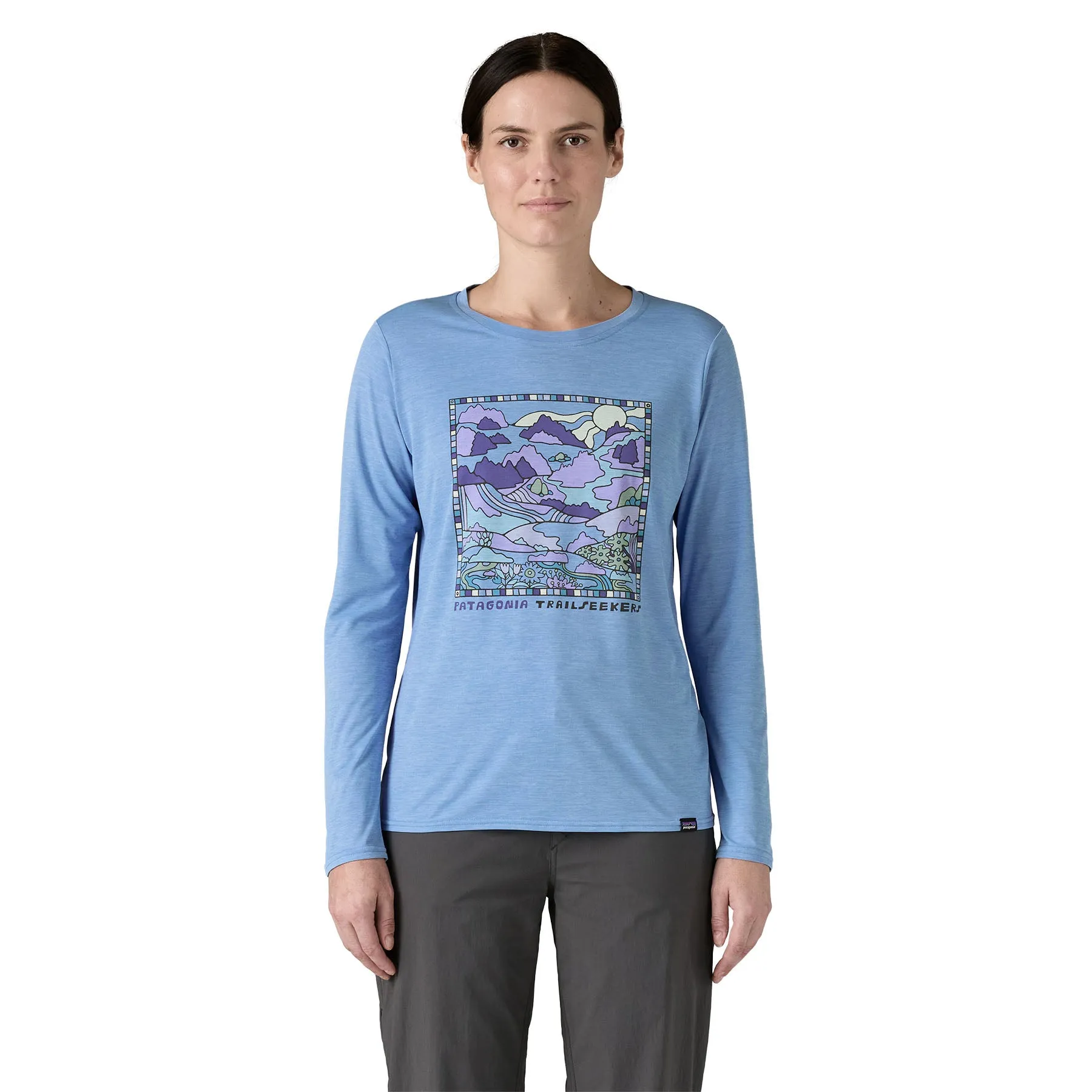 Patagonia Women's Long-Sleeve Capilene Cool Daily Graphic Shirt