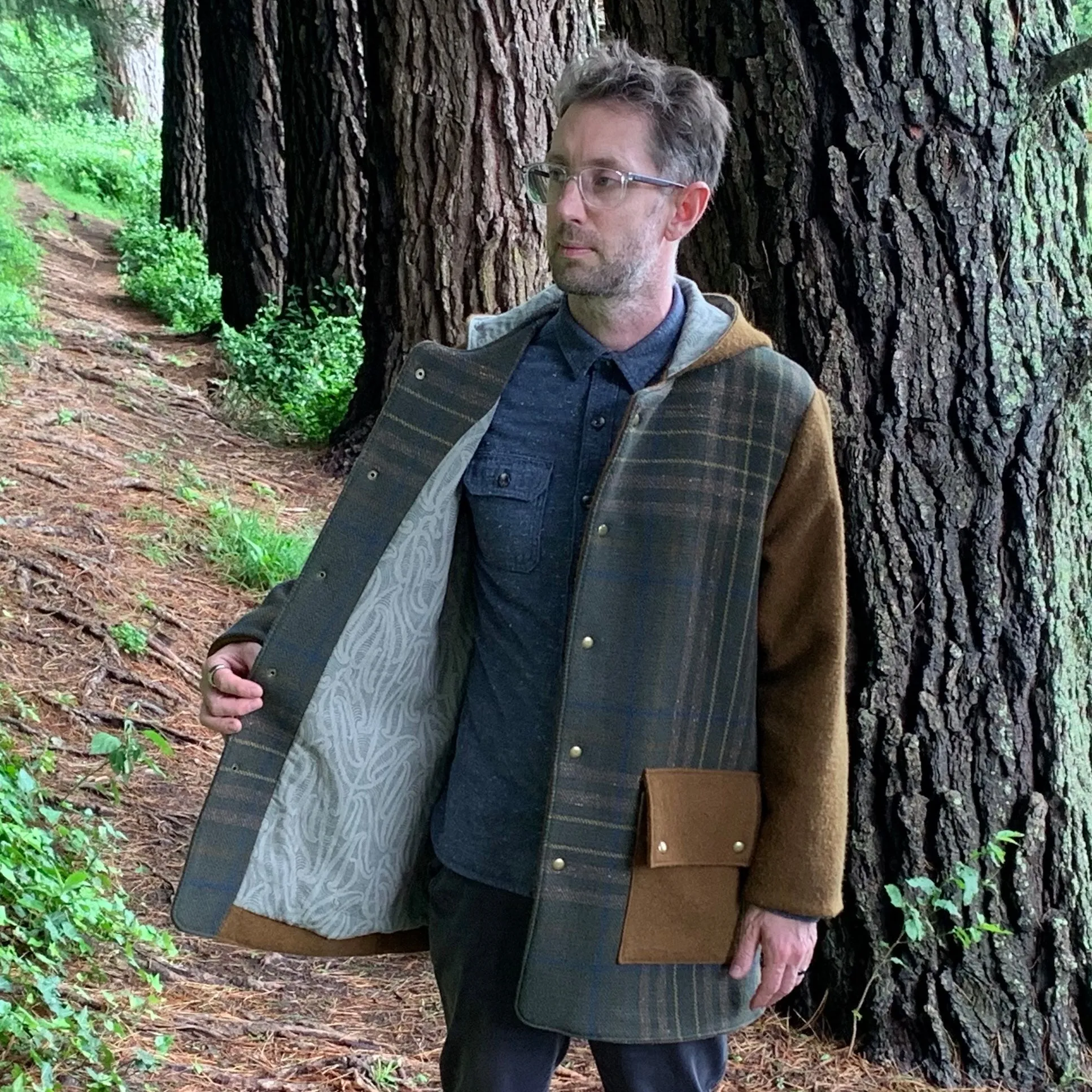 Pixie Coat Sewing Pattern - Men's/Straight Fit
