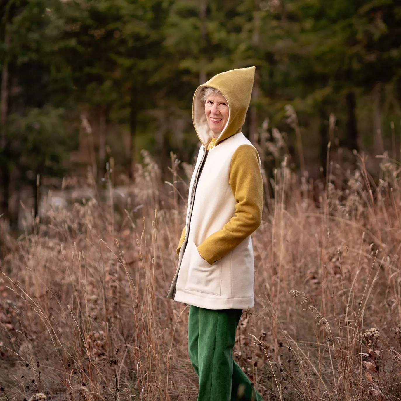 Pixie Coat Sewing Pattern - Women's/Curved Fit