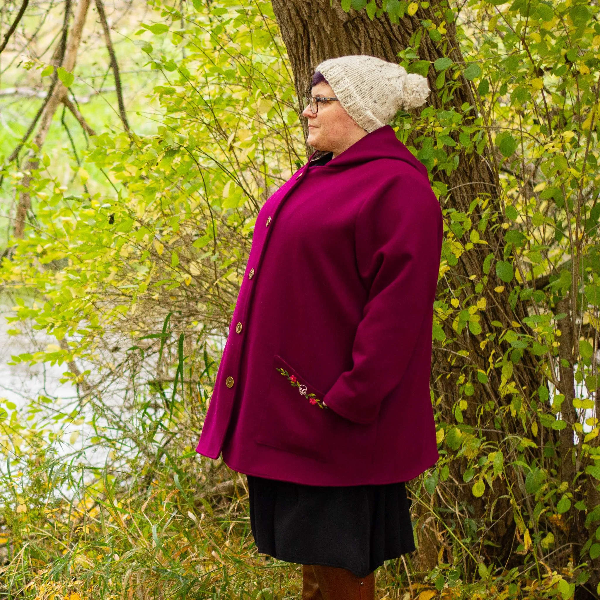 Pixie Coat Sewing Pattern - Women's/Curved Fit