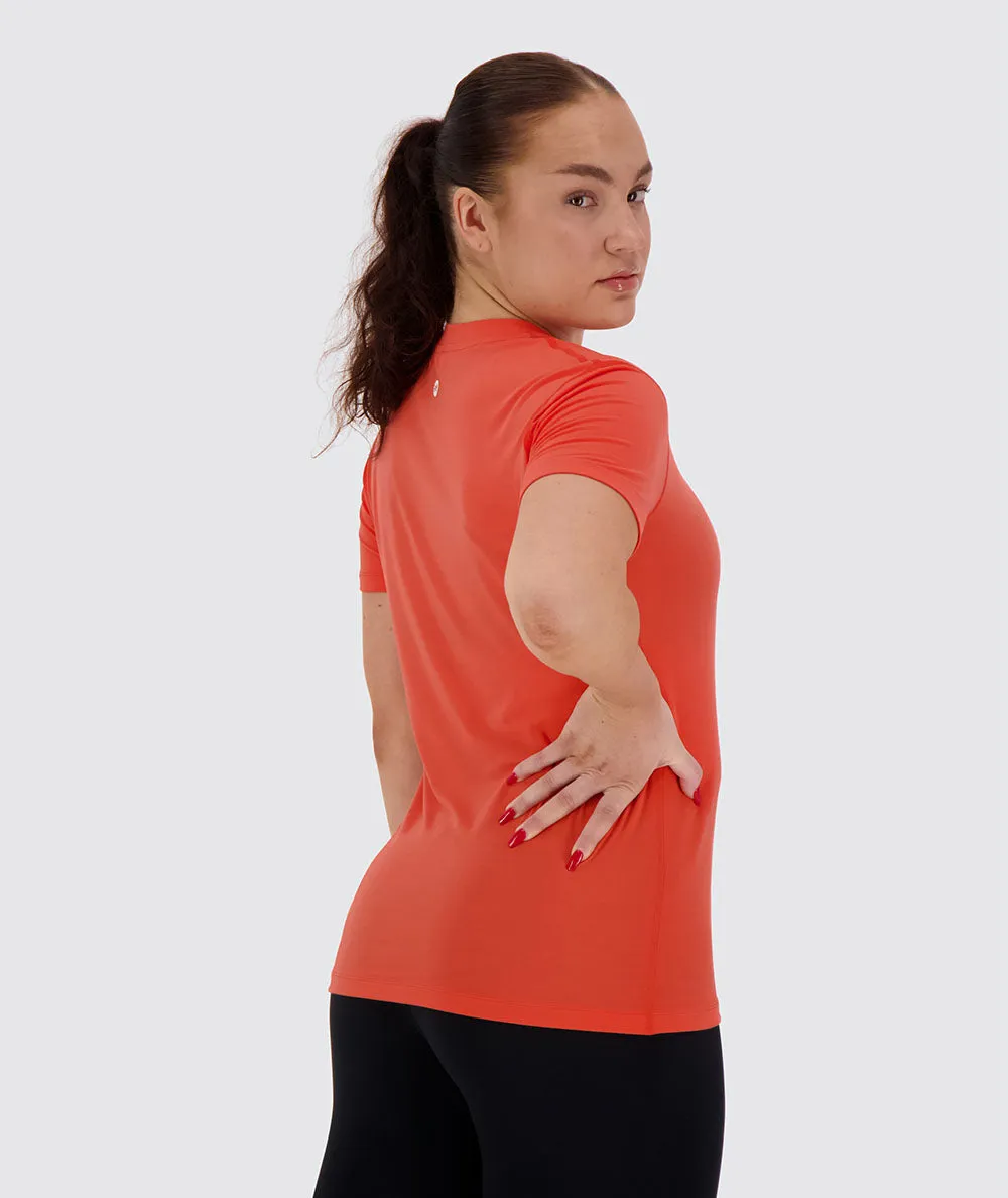 Poppy Red Women's Training Tee (OUTLET)
