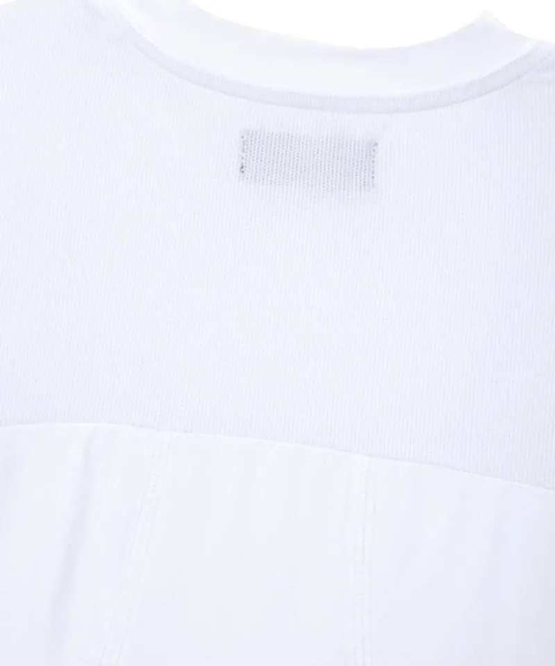 POSHERD Cool Mesh Functional Short Sleeve T-Shirt - White