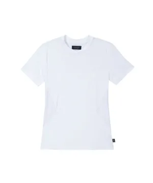 POSHERD Cool Mesh Functional Short Sleeve T-Shirt - White