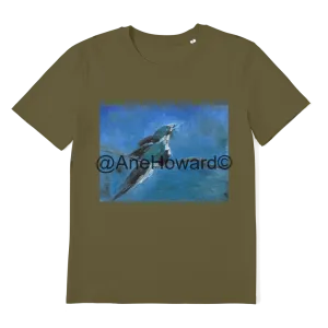 Premium Organic Adult T-Shirt Blue Bird