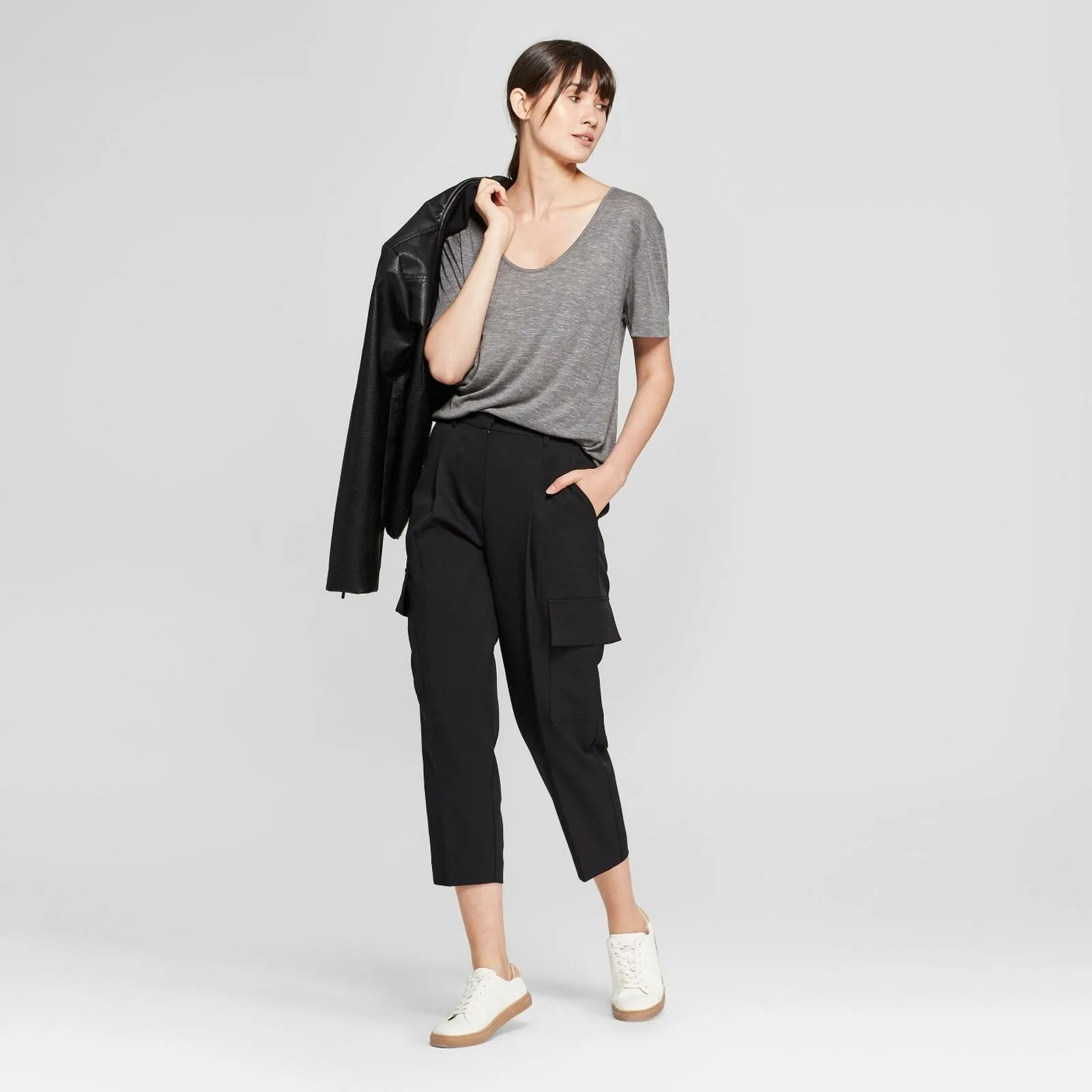Prologue Women's Short Sleeve Drapey T-Shirt