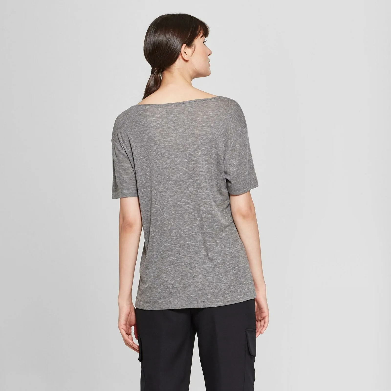 Prologue Women's Short Sleeve Drapey T-Shirt