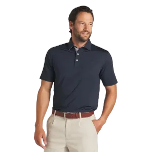 Puma AP Floral Trim Golf Polo - Navy