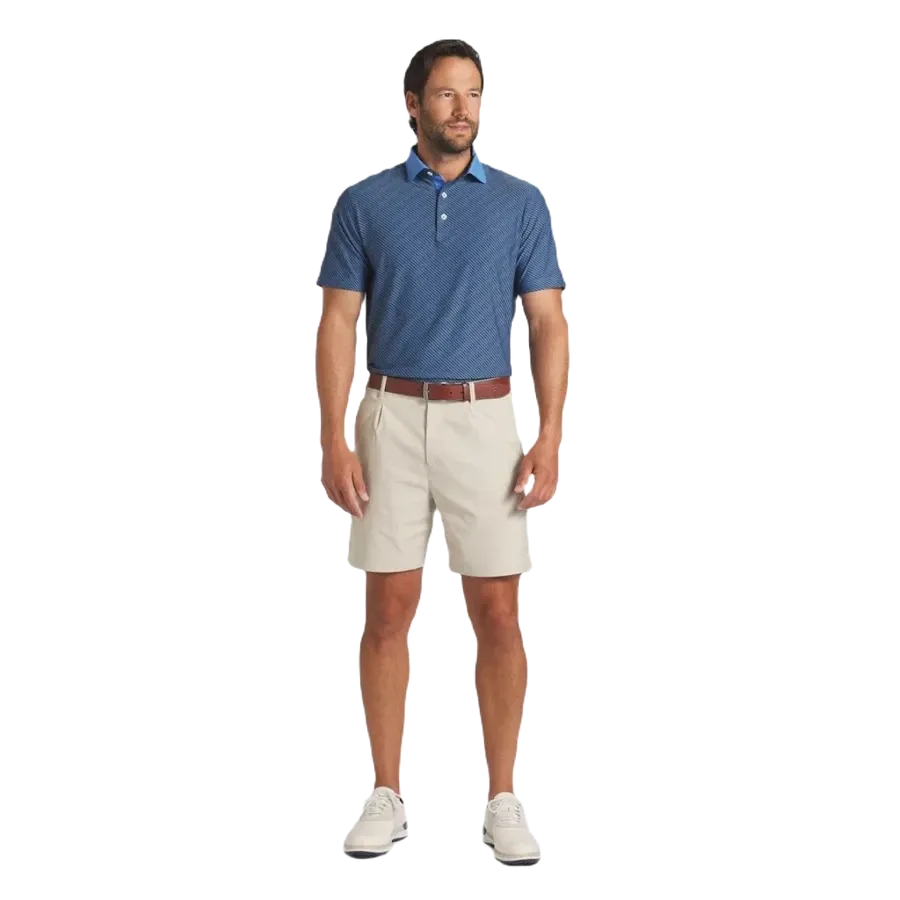 Puma AP Jacquard Stripe Golf Polo - Blue