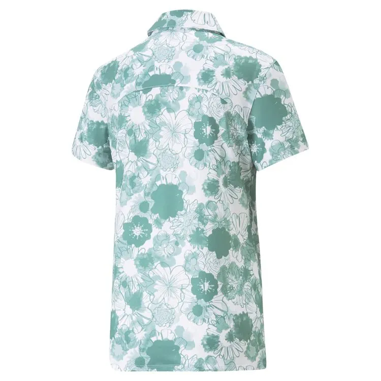 Puma Women's CLOUDSPUN Lillypad Golf Polo