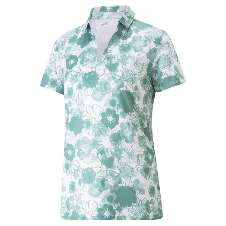Puma Women's CLOUDSPUN Lillypad Golf Polo