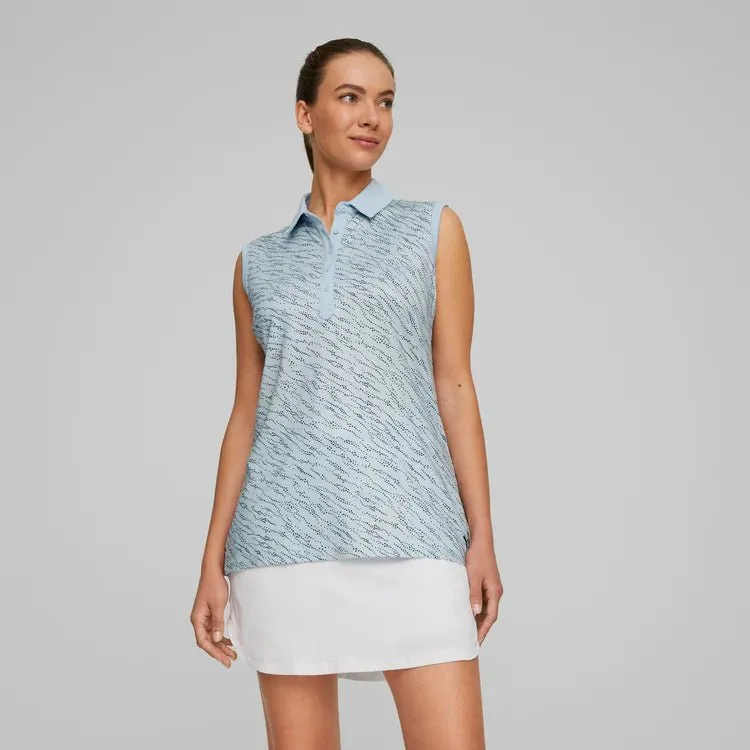Puma Women's CLOUDSPUN Whitewater SL Golf Polo