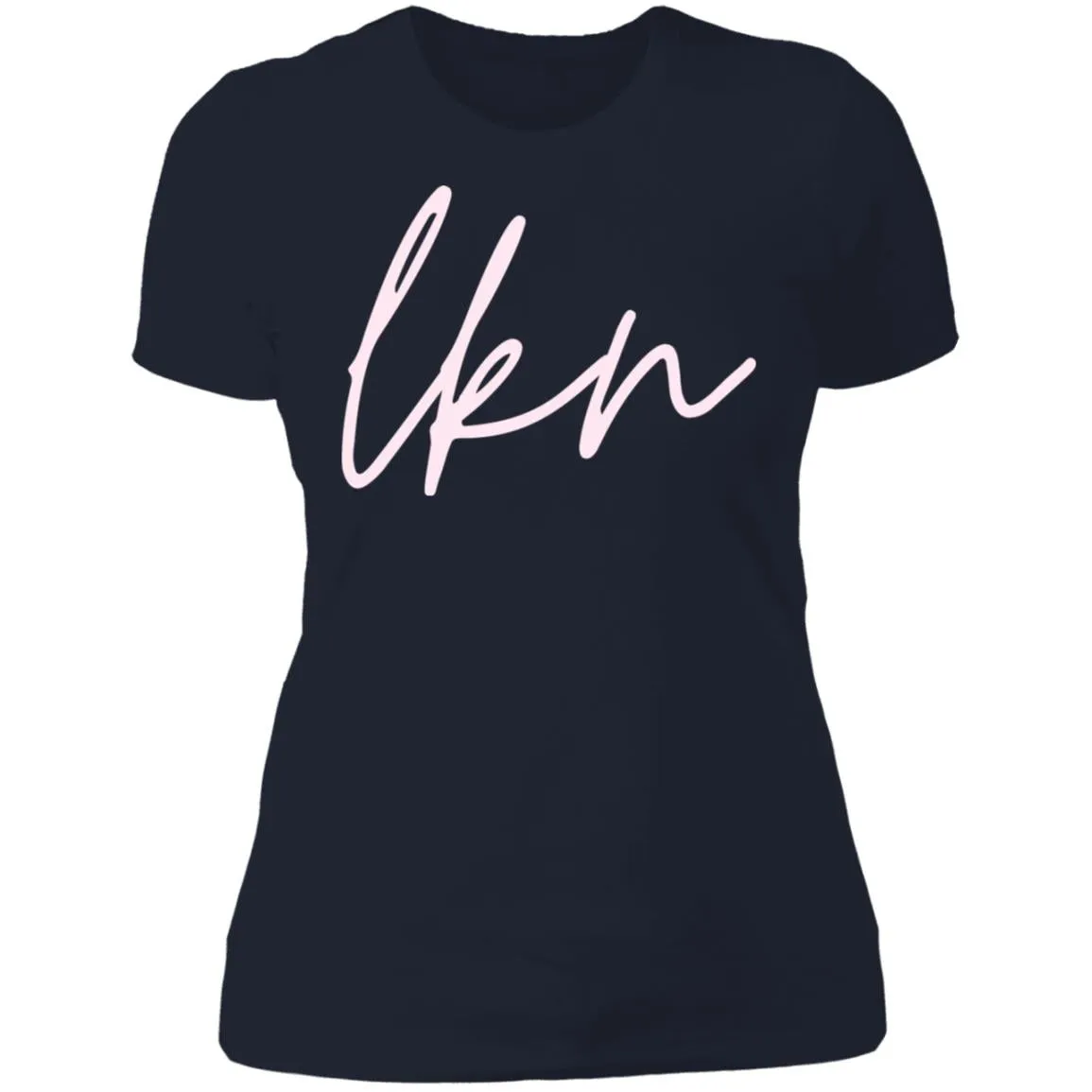 "LKN- PINK" Ladies' Boyfriend T-Shirt