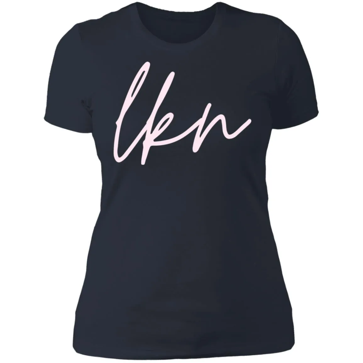 "LKN- PINK" Ladies' Boyfriend T-Shirt