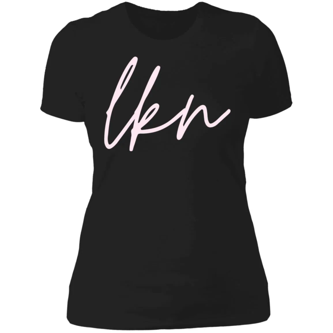 "LKN- PINK" Ladies' Boyfriend T-Shirt