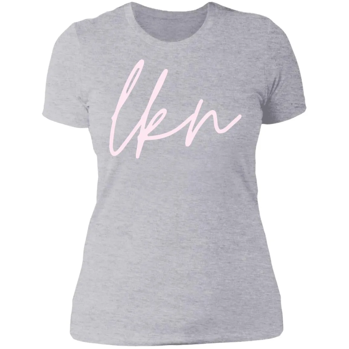 "LKN- PINK" Ladies' Boyfriend T-Shirt