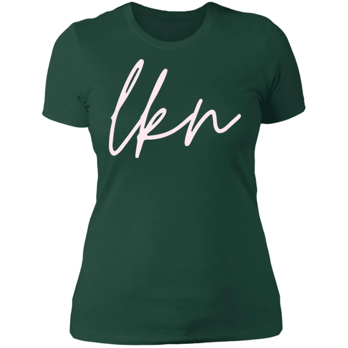 "LKN- PINK" Ladies' Boyfriend T-Shirt