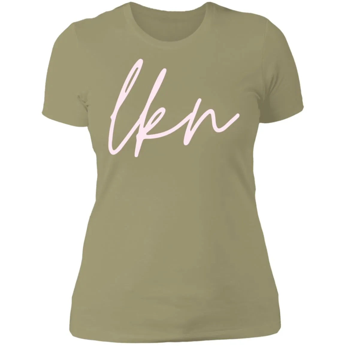 "LKN- PINK" Ladies' Boyfriend T-Shirt