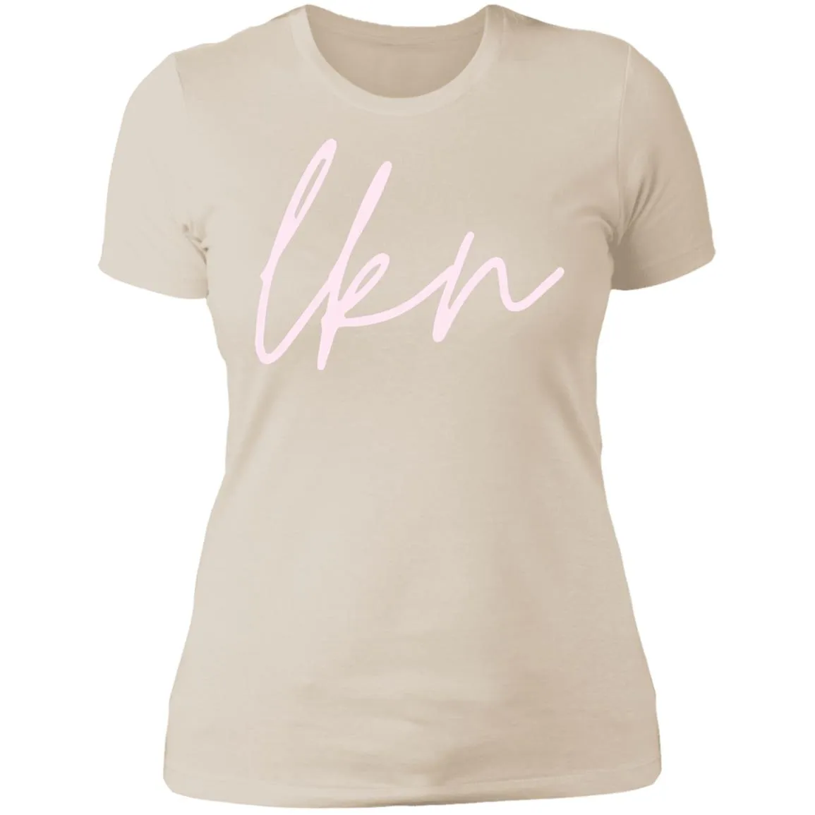 "LKN- PINK" Ladies' Boyfriend T-Shirt