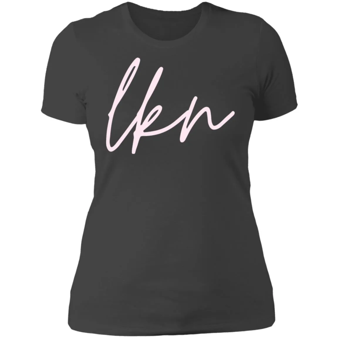 "LKN- PINK" Ladies' Boyfriend T-Shirt