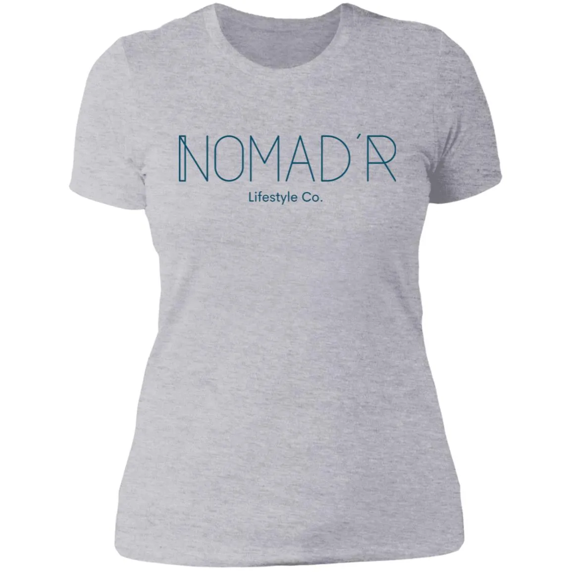 "NOMAD'R- NAVY" Ladies' Boyfriend T-Shirt